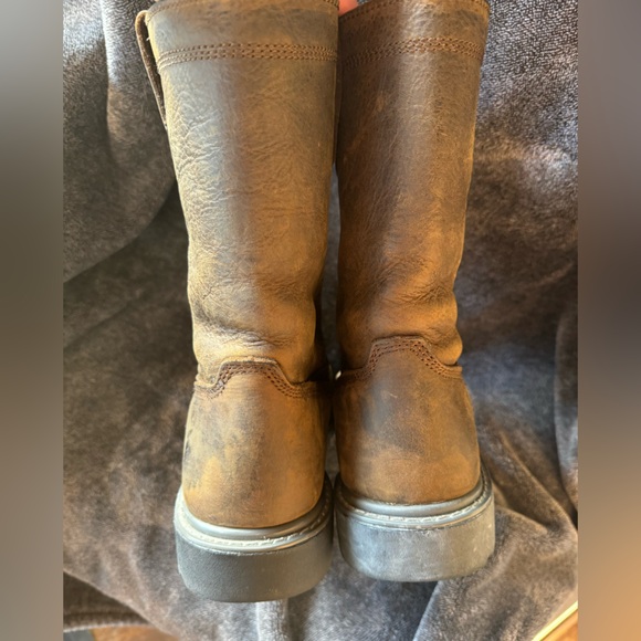 Wolverine Women’s Steel Toe Wellington Work Boots 8W - Picture 4 of 10